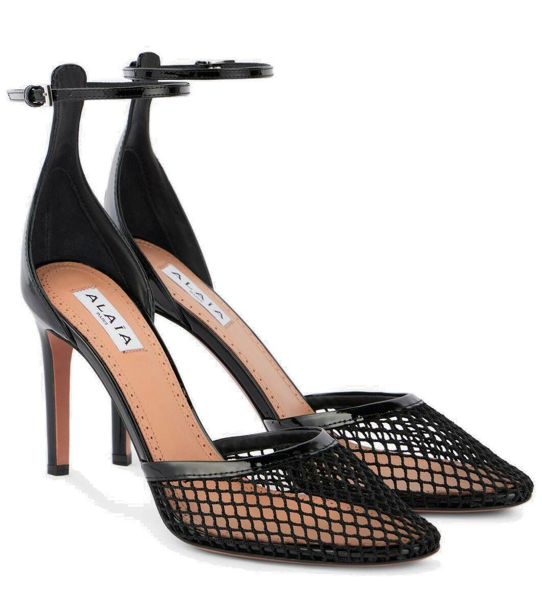 パンプス ALAIA PUMPS TOURTERELLE ALAÏA WHITE DECOLLETE PUMPS IN PATENT LEATHER | ALAÏA HK