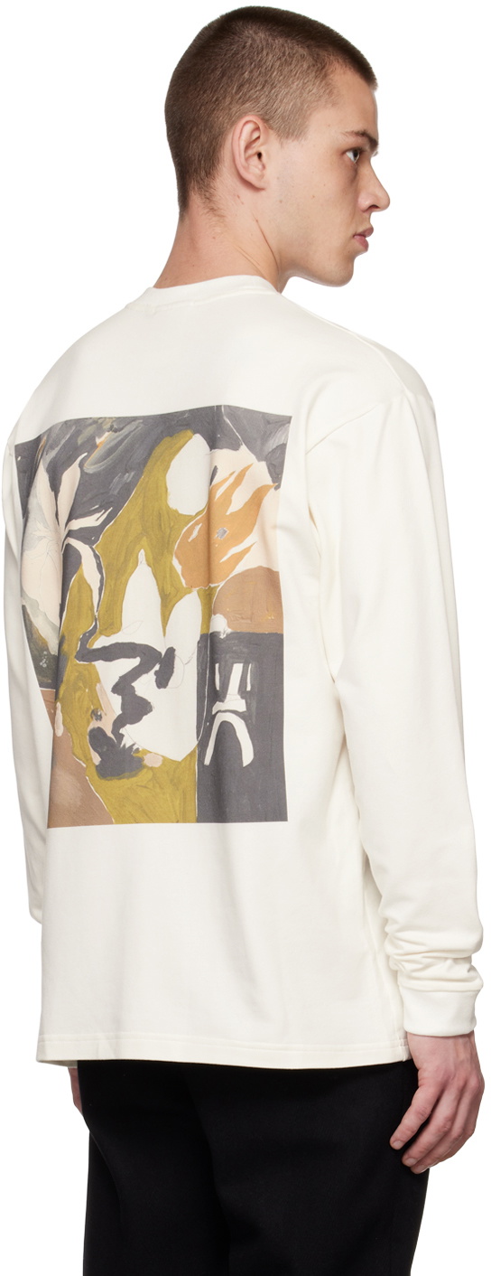 Bethany Williams Off-White Our Team Long Sleeve T-Shirt