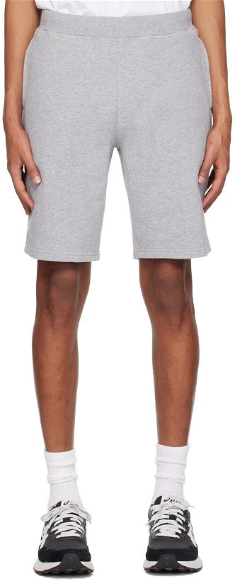 Photo: Sunspel Gray Relaxed Fit Shorts