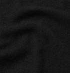 Mr P. - Cashmere and Silk-Blend Polo Shirt - Black