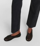 Khaite Marcy mesh ballet flats