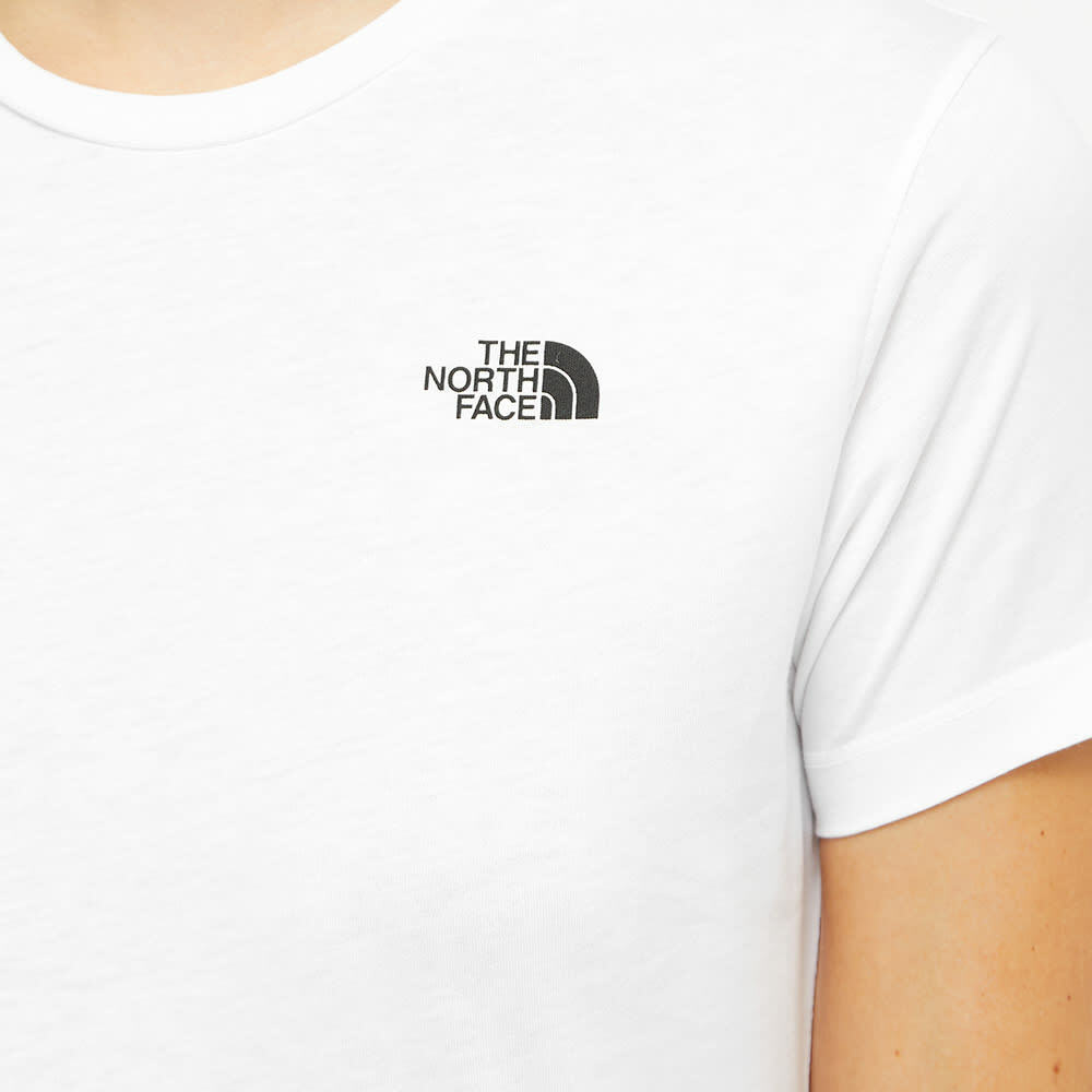 The North Face Women's Simple Dome T-Shirt in Tnf White The
