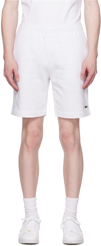 Photo: Lacoste White Patch Shorts