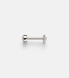 Maria Tash 18kt white gold (750/1000) single earring with diamond