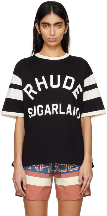 Photo: Rhude Black 'Sugarland' T-Shirt