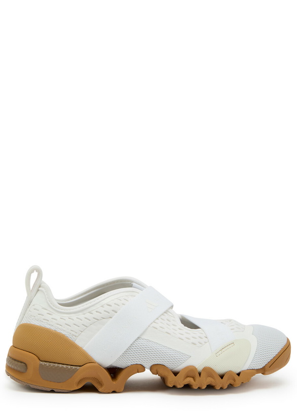 Photo: Adidas X Stella Mccartney Sportswear X Mesh-knit Sneakers White
