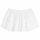 My Mum Made It Women's Pleat Mini Skirt in White