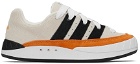 adidas x Human Made Beige & Orange Adimatic Sneakers