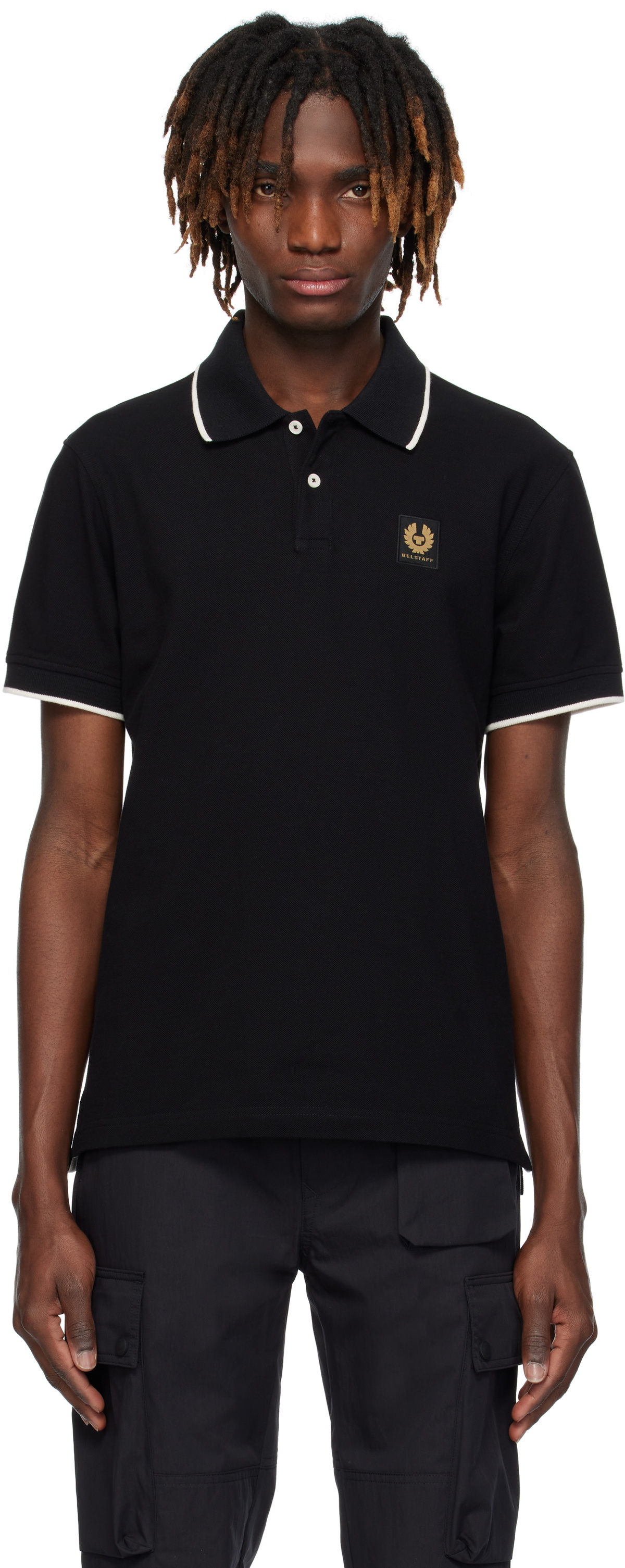 Belstaff Black Tipped Polo