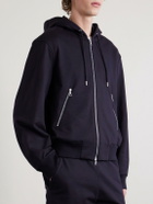 Dries Van Noten - Cotton-Jersey Zip-Up Hoodie - Blue