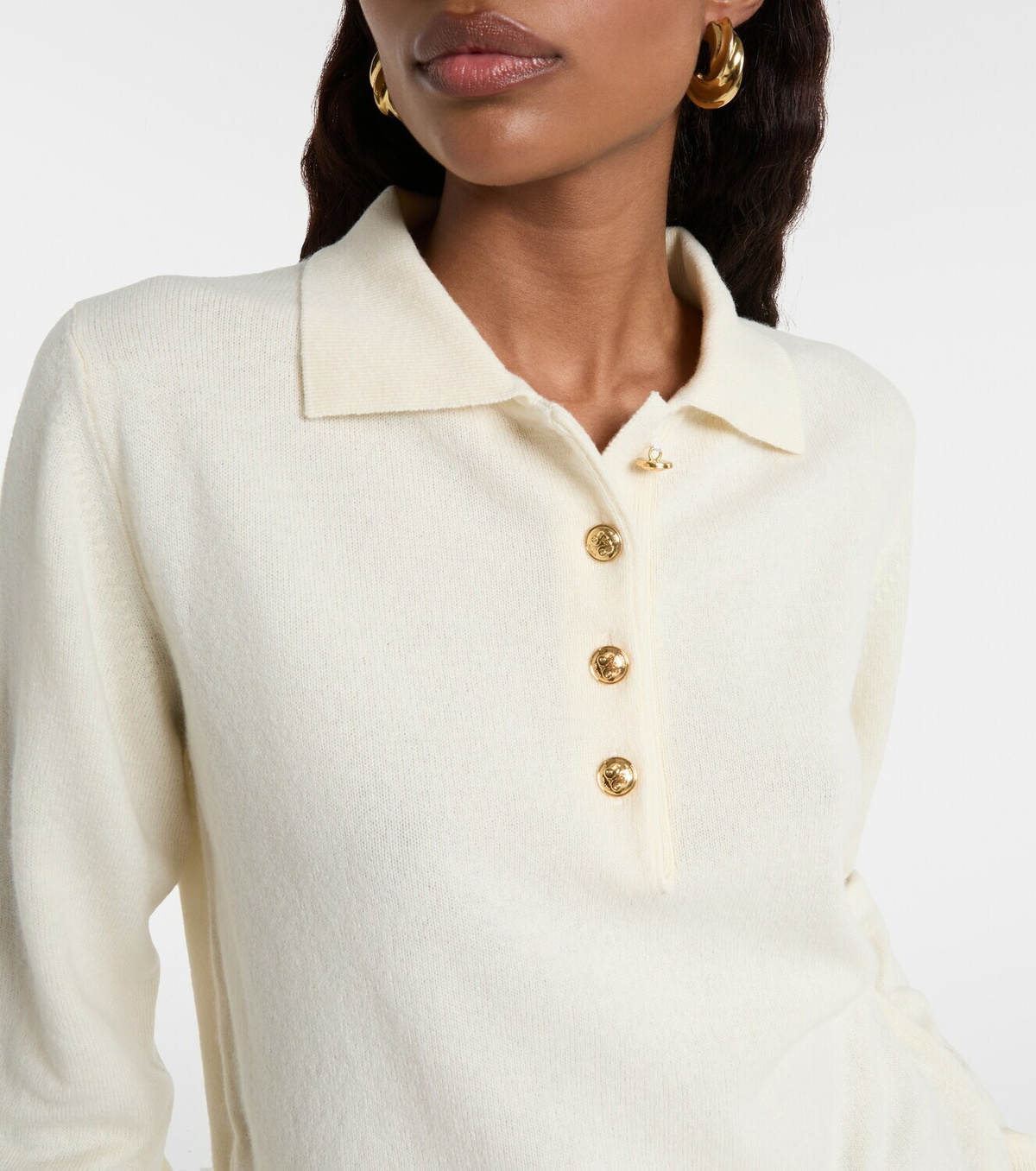 Blazé Milano Highland wool and cashmere polo sweater