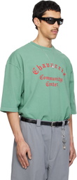 WILLY CHAVARRIA Green 'Chavarria Community Center' Buffalo T-shirt