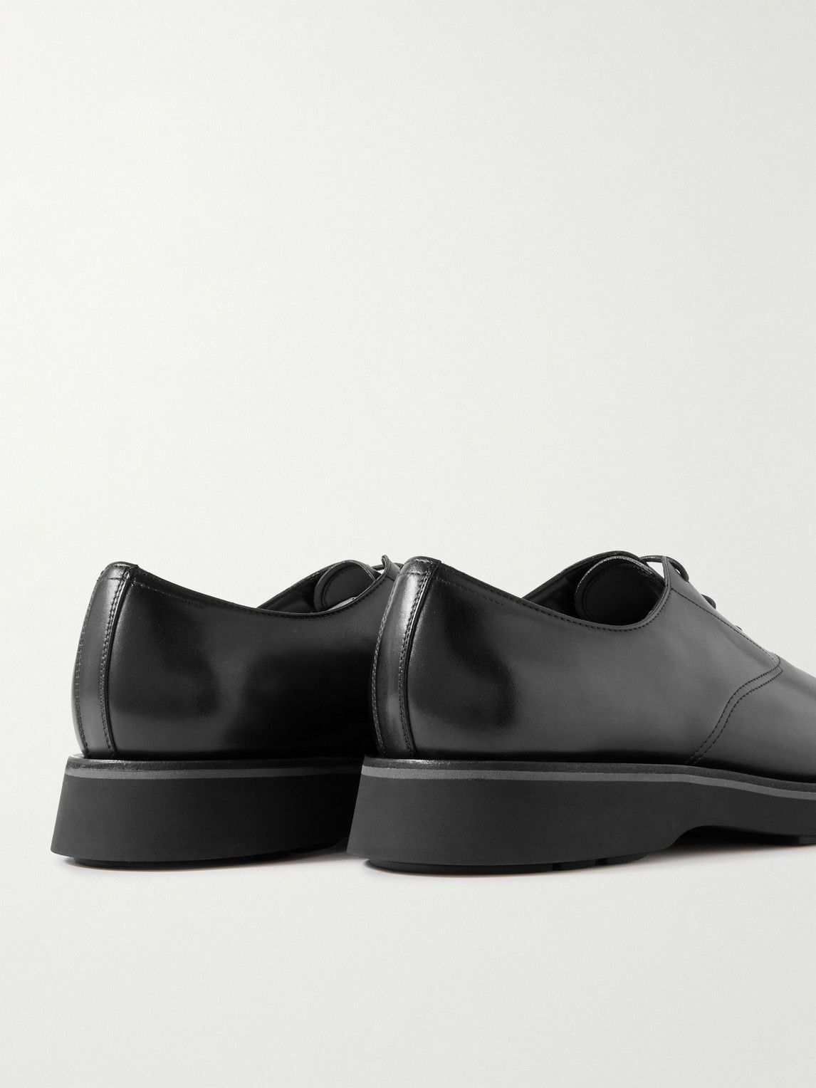 Berluti - Alessio Leather Derby Shoes - Black