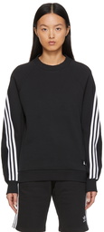 adidas Originals Black Sportswear 3-Stripes Sweatshirt