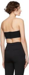 Staud Black Lillies Tube Top