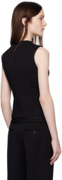 rag & bone Black Irina Ponte Vest