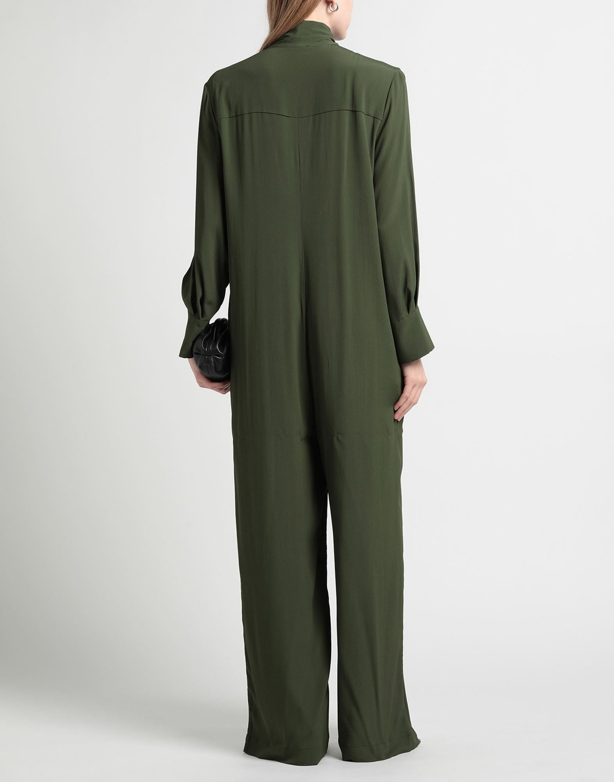 Semicouture Womens Jumpsuit Dark in Green