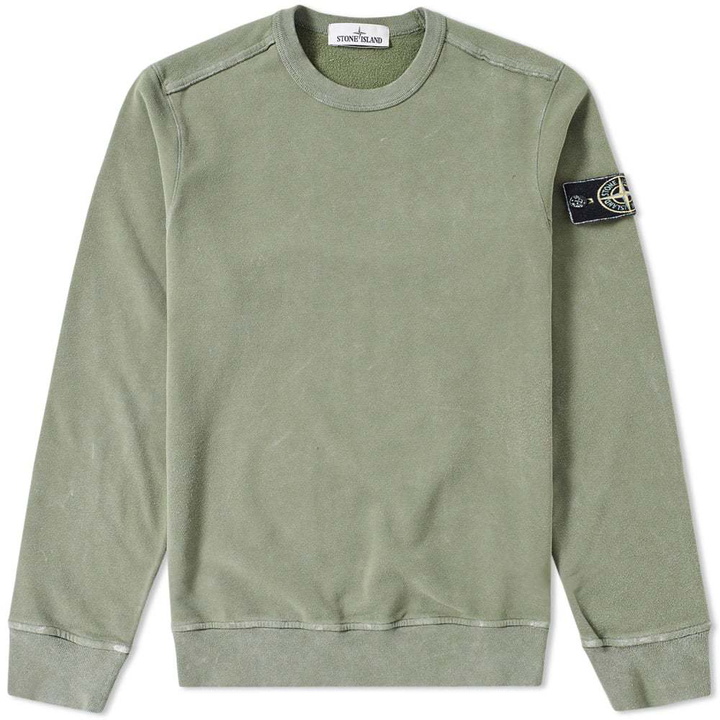 Photo: Stone Island Garment Dyed Frost Crew Sweat