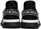 Versace Jeans Couture Black Dynamic Sneakers