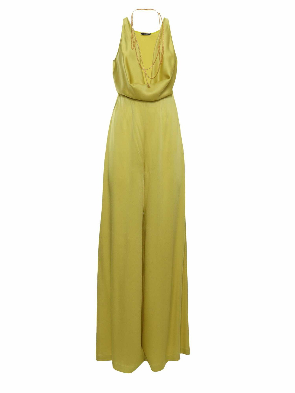 オールインワン・サロペット ELISABETTA FRANCHI Woman Jumpsuits Yellow Cream TU029 360 オールインワン・サロペット ELISABETTA FRANCHI Woman