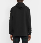 Fear of God - Oversized Printed Cotton-Jersey Hoodie - Men - Black