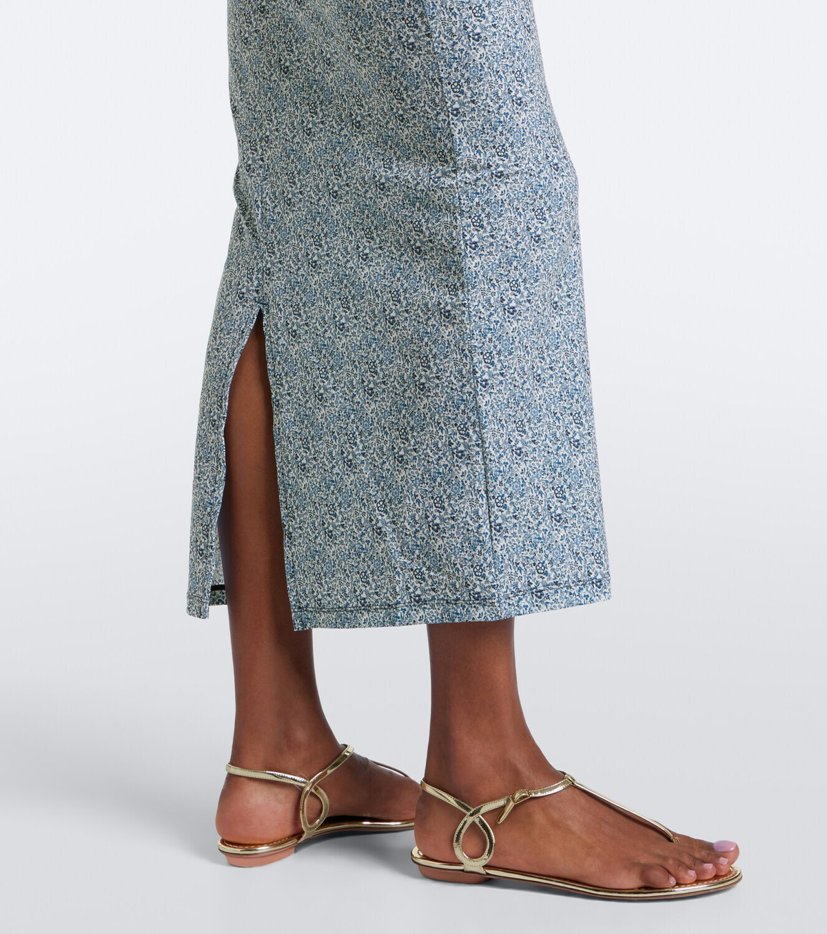 Montce Petal floral maxi dress