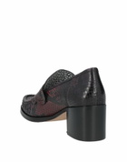 Sophia Webster Womens Loafers Burgundy