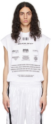 VTMNTS White Movie Barcode Definition T-Shirt