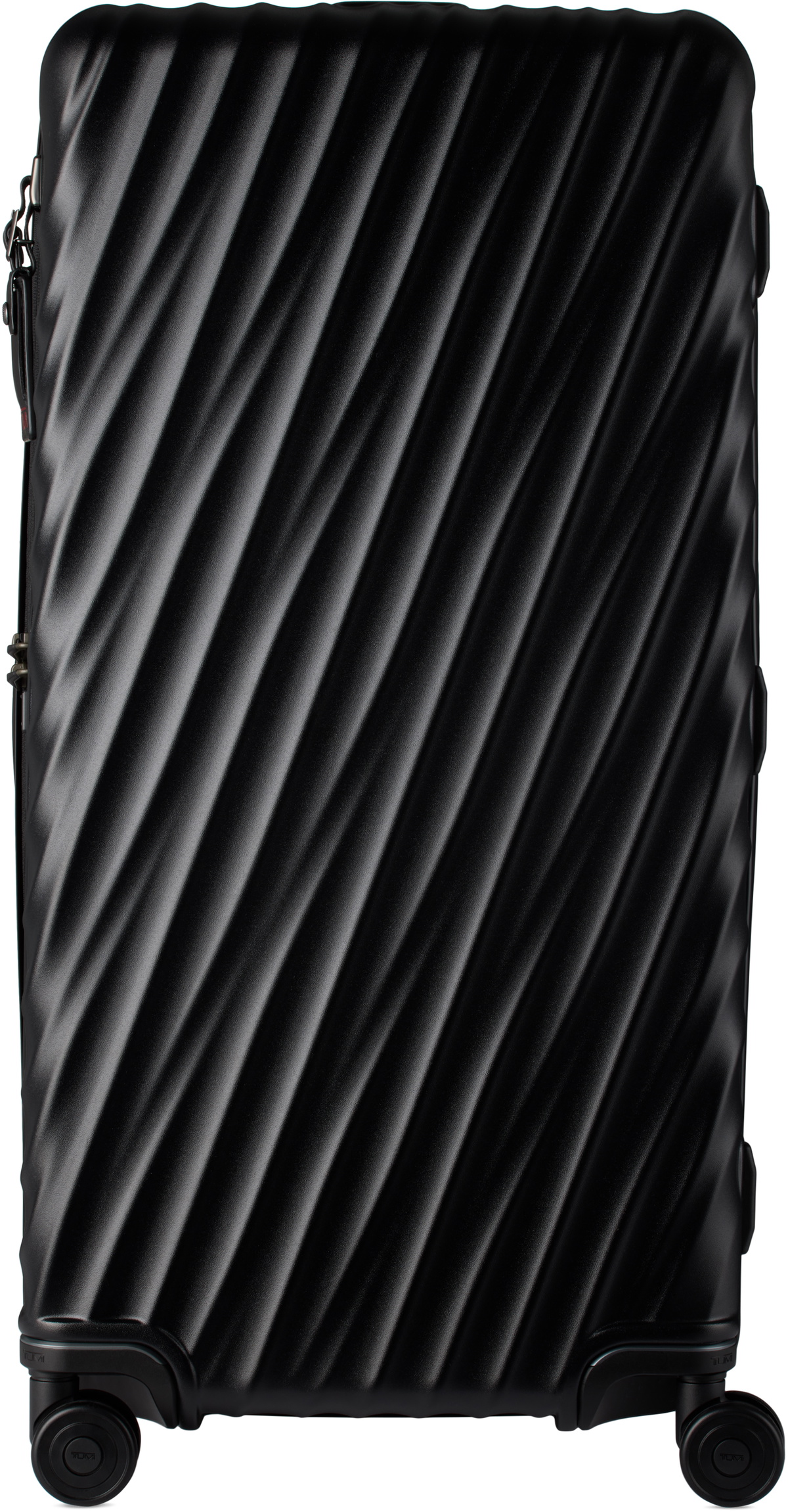 Tumi Black Large Rolling Trunk Suitcase