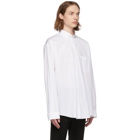 Balenciaga White Normal Fit Shirt