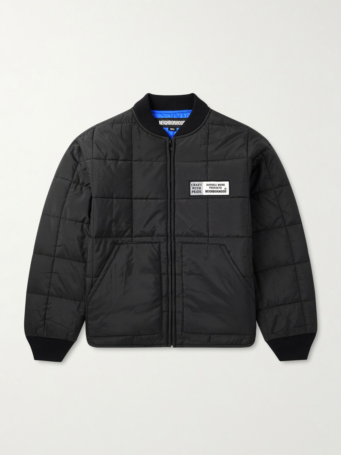 Neighborhood - Reversible Padded Shell Jacket - Black