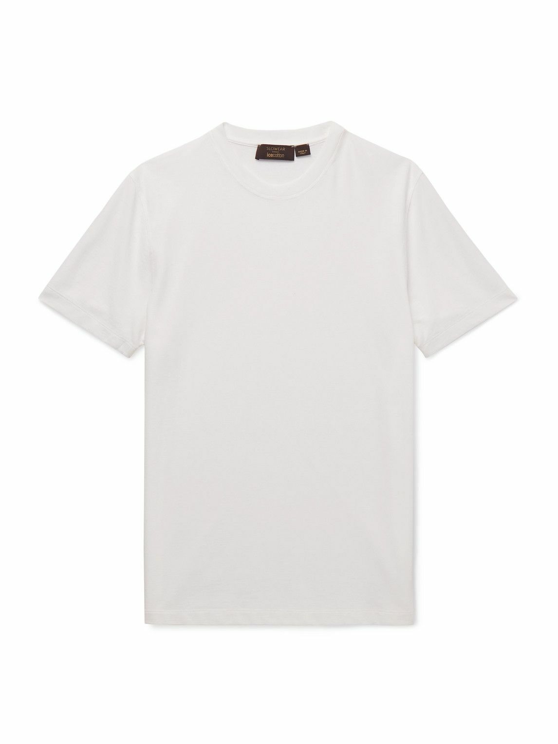 Incotex - Zanone Slim-Fit IceCotton T-Shirt - White