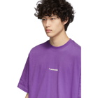 ADER error Purple Obtin T-Shirt