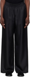LISA YANG Black Wide-Leg Lounge Pants