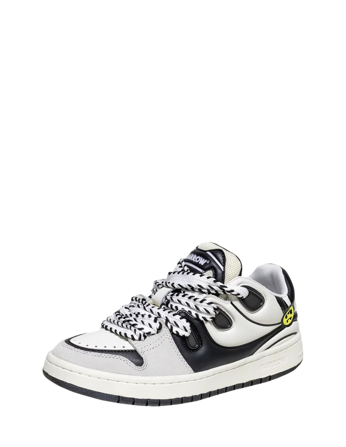 Barrow White And Black Ollie Sneakers