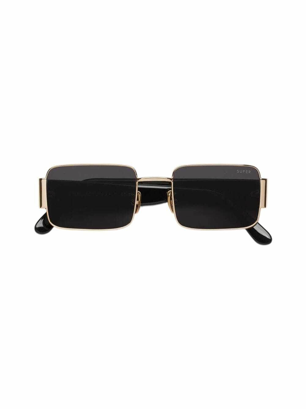 RETROSUPERFUTURE Z - Black &amp; Gold Sunglasses