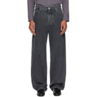 Jil Sander Gray Loose Lightweight Jeans