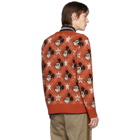 Gucci Orange Disney Edition Wool Cardigan