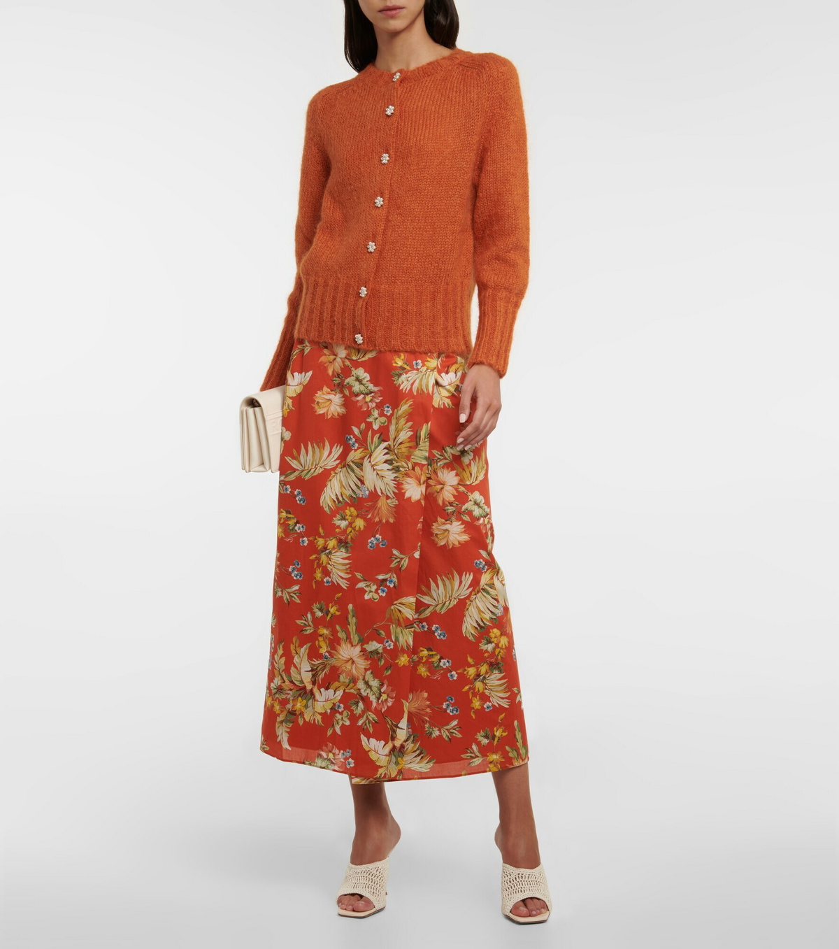 Erdem - Vanessa mohair-blend cardigan