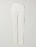 Zegna - Linen and Cotton-Blend Trousers - White