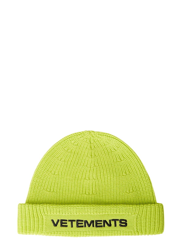 Photo: VETEMENTS Logo Beanie Hat