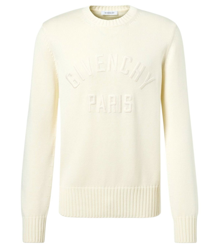 Photo: Givenchy Logo cotton sweater