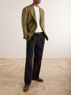 PIACENZA 1733 - Silk and Linen-Blend T-Shirt - Neutrals
