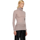 Rick Owens Pink Tower LS Tube Turtleneck
