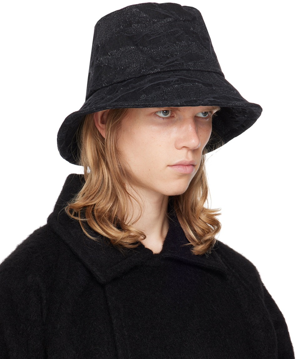 Jan-Jan Van Essche Black #9 Bucket Hat