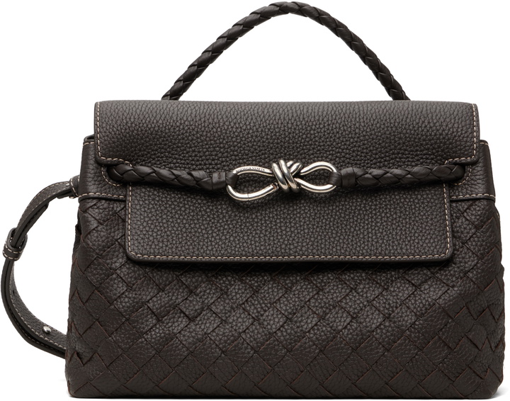 Photo: Bottega Veneta Brown Small Andiamo Messenger Bag