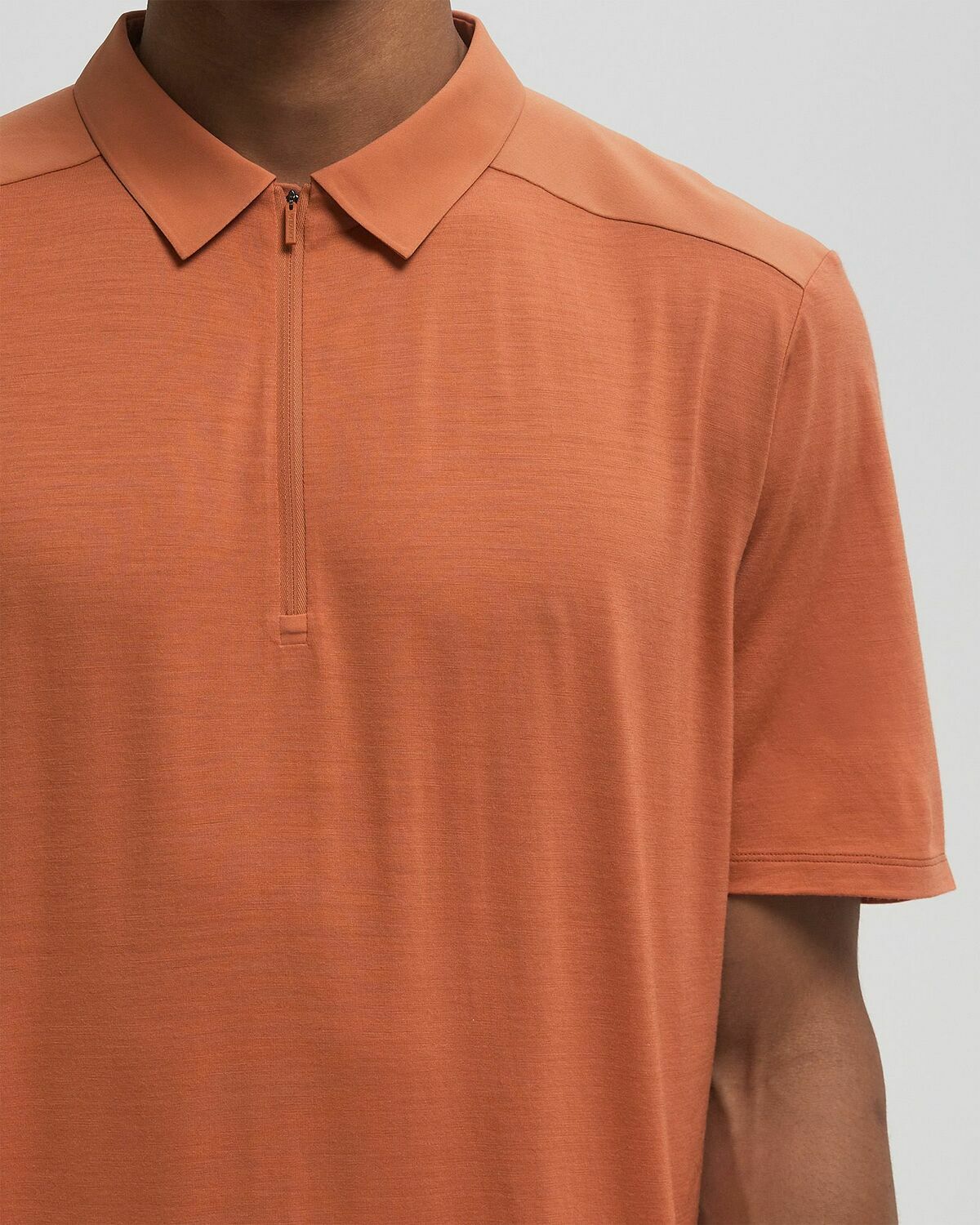 Arc´teryx Veilance FRAME SS POLO SHIRT orange Men