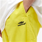 Balenciaga Men's Track Pant in Citrus Yellow