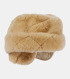 Loro Piana Maggie quilted shearling hat