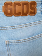 GCDS - 22cm Graffiti Logo Wide Denim Jeans